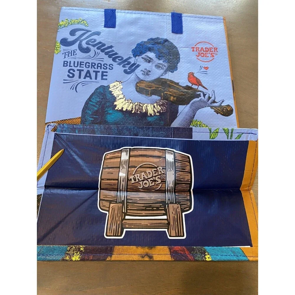 Trader Joe’s Bag Kentucky NEW Reusable Grocery Shopping Mystery Bag Ships Fast